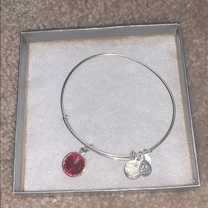 July birthstone alex and ani bracelet